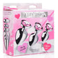 Booty Sparks Heart Gem Anal Plug Set - Pink
