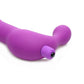 Strap U Royal Revolver Vibrating Silicone Strapless Strap On - Purple