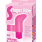 The 9's - S-Finger Silicone G-Spot Vibrator - Pink
