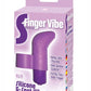 The 9's - S-Finger Silicone G-Spot Vibrator - Purple
