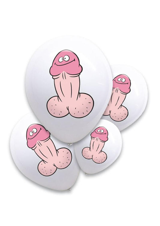 Willy Pecker Balloons (6 pack)