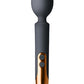 Oriel Rechargeable Silicone Wand Massager - Black