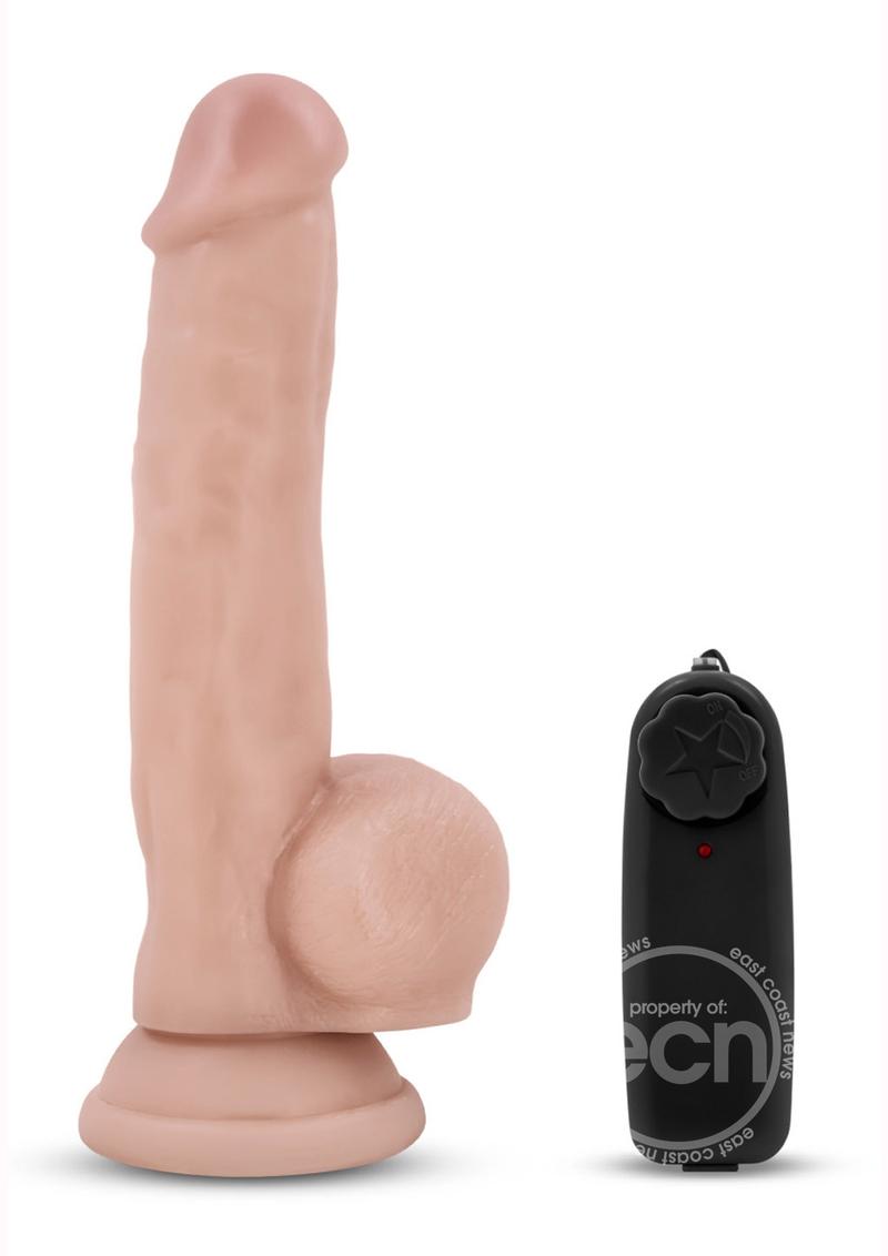 Dr. Skin Dr. Spin Gyrating Dildo with Suction Cup 8.5in - Vanilla