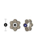 Stay Hard Thick Bead Cock Ring - Black