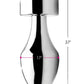 Booty Sparks Weighted Base Aluminum Plug Gem - Small - Pink