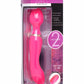 Wand Essentials Double Silicone Vibrating Wand Massager - Pink