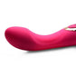 Wand Essentials Double Silicone Vibrating Wand Massager - Pink