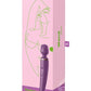 Satisfyer Wand-er Woman USB Rechargeable Silicone Massager 13in - Purple/Gold