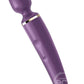 Satisfyer Wand-er Woman USB Rechargeable Silicone Massager 13in - Purple/Gold