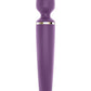 Satisfyer Wand-er Woman USB Rechargeable Silicone Massager 13in - Purple/Gold
