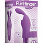 The 9's - Flirt finger Silicone Bunny - Purple