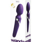 Wandaª Rechargeable Silicone Wand Massager - Deep Purple