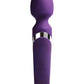 Wandaª Rechargeable Silicone Wand Massager - Deep Purple
