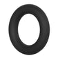 Link Up Ultra-Soft Verge Silicone Cock Ring - Black