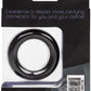 Link Up Ultra-Soft Verge Silicone Cock Ring - Black