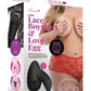 Secrets Floral Lace Boyshort and Love Egg Rechargeable Panty Vibe with Remote Control - Red