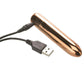 Adam & Eve Eve's Copper Cutie Rechargeable Bullet Vibrator - Copper