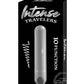 Intense Travelers Aluminum Rechargeable Vibrator - Silver