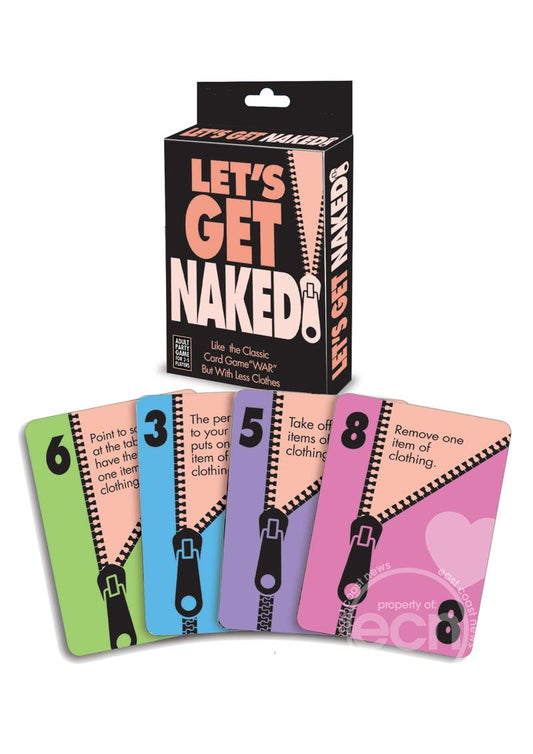 Let's Get Naked Card Game