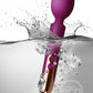 Oriel Silicone Rechargeable Wand Massager - Fuchsia