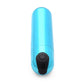 Bang! 10X Vibrating Metallic Rechargeable Bullet Vibrator - Blue