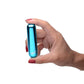 Bang! 10X Vibrating Metallic Rechargeable Bullet Vibrator - Blue
