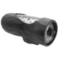 Hummer 2.0 Silicone Rechargeable Vibrating Stroker - Crystal Clear/Black Pearl