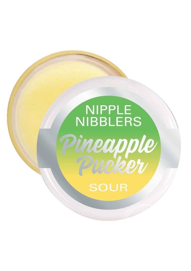 Jelique Nipple Nibblers Sour Tingle Balm Pineapple Pucker 3 gm. 1 pc.