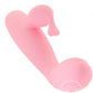 Luxe Skye Silicone Rechargeable Slim Rabbit Vibrator - Pink