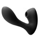 Inya Sonnet Silicone Rechargeable Vibrator with Clitoral Stimulation - Black