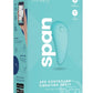 Love Distance Span App Controlled Rechargeable Panty Vibe - O/S - Aqua