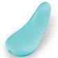 Love Distance Span App Controlled Rechargeable Panty Vibe - O/S - Aqua