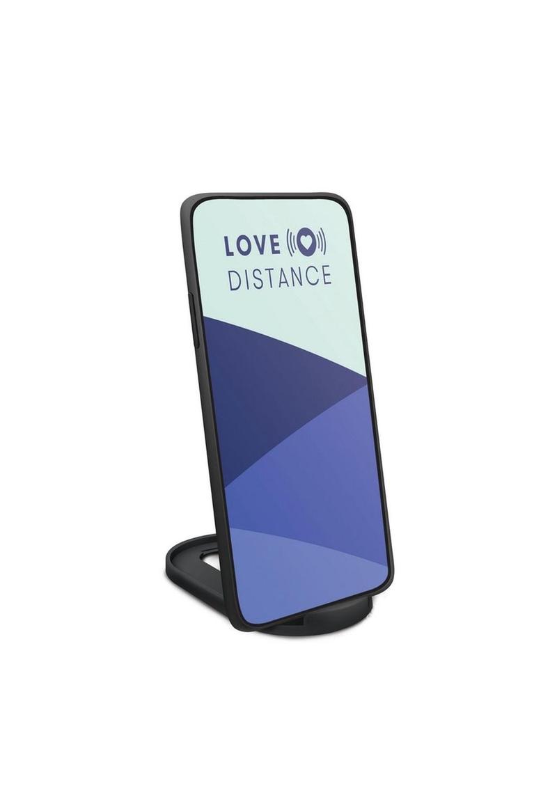 Love Distance Span App Controlled Rechargeable Panty Vibe - O/S - Aqua