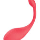 Love Distance Range App Controlled Silicone Rechargeable Love Egg - Coral