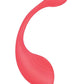 Love Distance Range App Controlled Silicone Rechargeable Love Egg - Coral