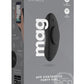 Love Distance Mag App Controlled Silicone Rechargeable Panty Vibe - Black