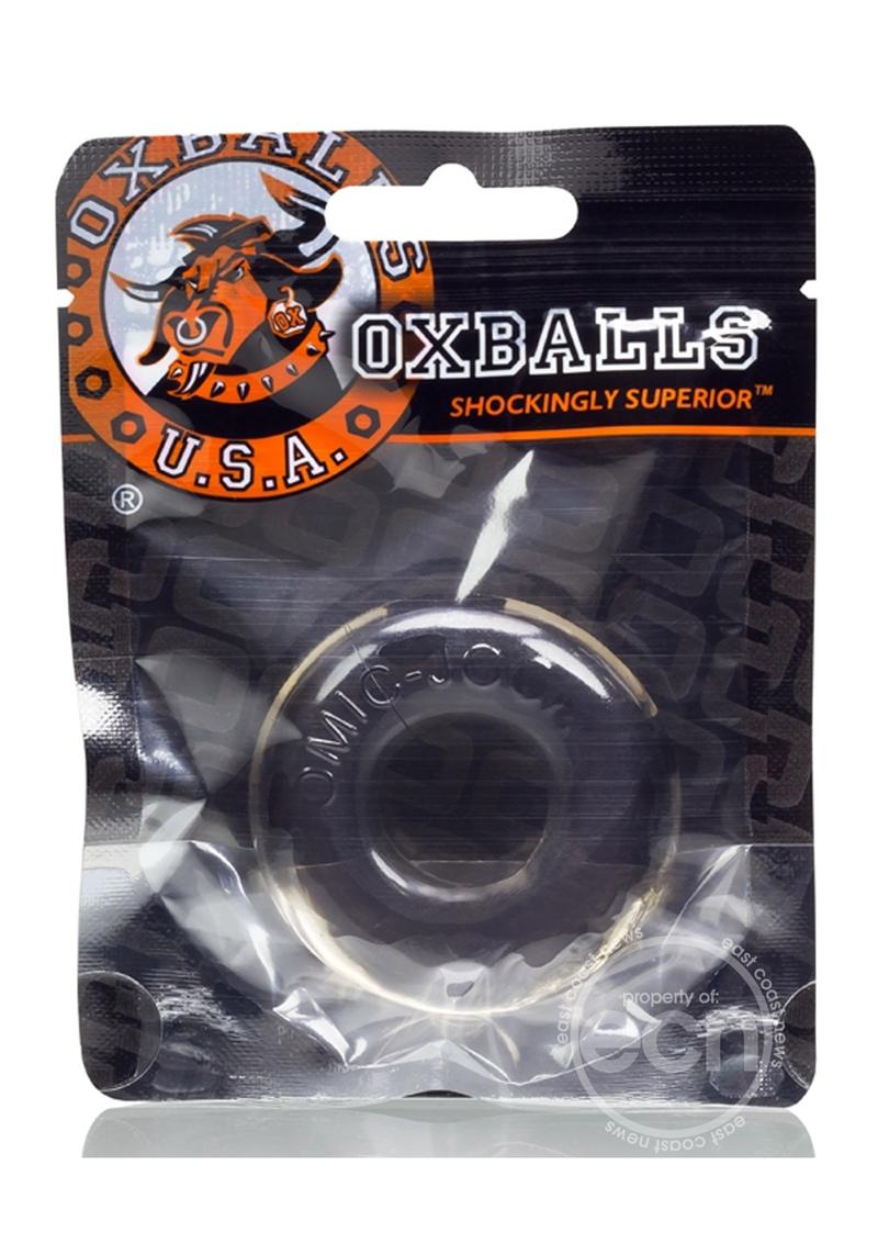 Oxballs Atomic Jock Do-Nut-2 Fatty Cock Ring - Smoke