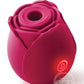 Inya The Rose Silicone Rechargeable Clitoral Stimulator - Red