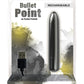 PowerBullet Bullet Point Rechargeable Vibrator - Black