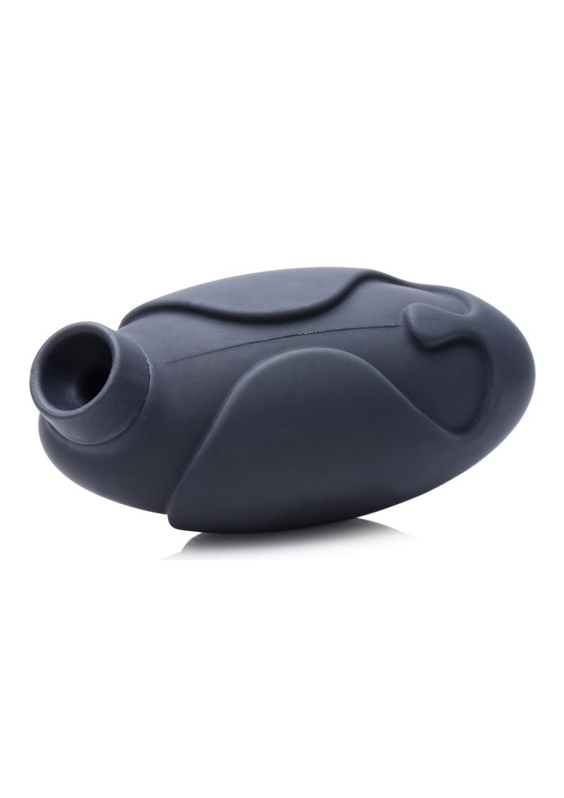 Inme Shegasm Clit-Bomb Suction Silicone Rechargeable Clitoral Stimulator - Black