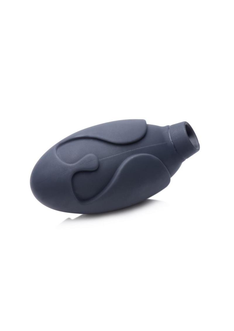 Inme Shegasm Clit-Bomb Suction Silicone Rechargeable Clitoral Stimulator - Black