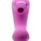 Inmi Shegasm 5 Star Tapping Silicone Rechargeable G-Spot Vibrator with Suction - Pink