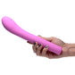 Inmi 5 Star Come Hither Silicone Rechargeable G-Spot Vibrator - Pink