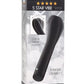 Inmi 5 Star Come Hither Silicone Rechargeable G-Spot Vibrator - Black
