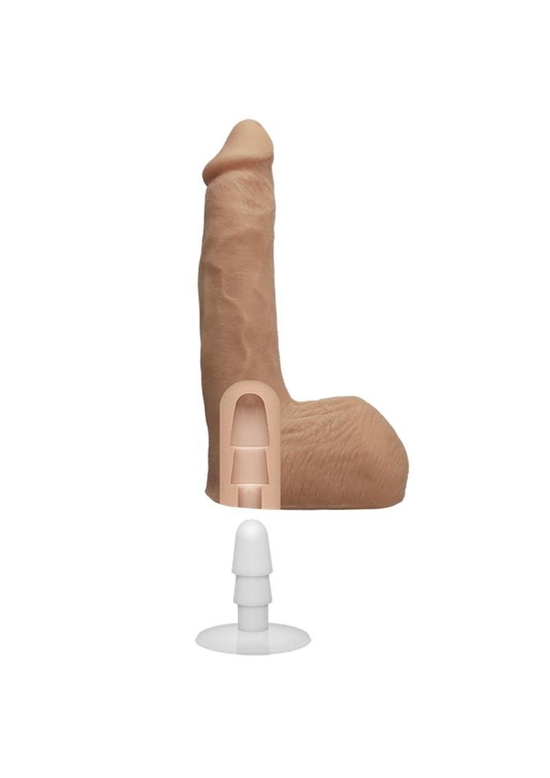 Signature Cocks Seth Gamble Dildo 8in - Vanilla