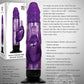 Adam & Eve Eve's Hands Free Shower Bunny Dual Stimulating Vibrator - Purple