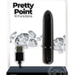 PowerBullet Pretty Point Rechargeable Bullet Vibrator - Black