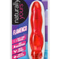 Naturally Yours Flamenco Vibrating Dildo 6.75in - Red