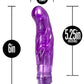 Naturally Yours Bachata Vibrating Dildo 6.5in - Purple