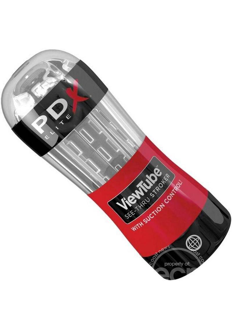 PDX Elite ViewTube Stroker - Clear